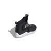 New Adidas Rapidazen C Rdy C Slip Resistant Mid Top Kids' Running Shoes Black White Children Aged 3 7 Years Old FX9093