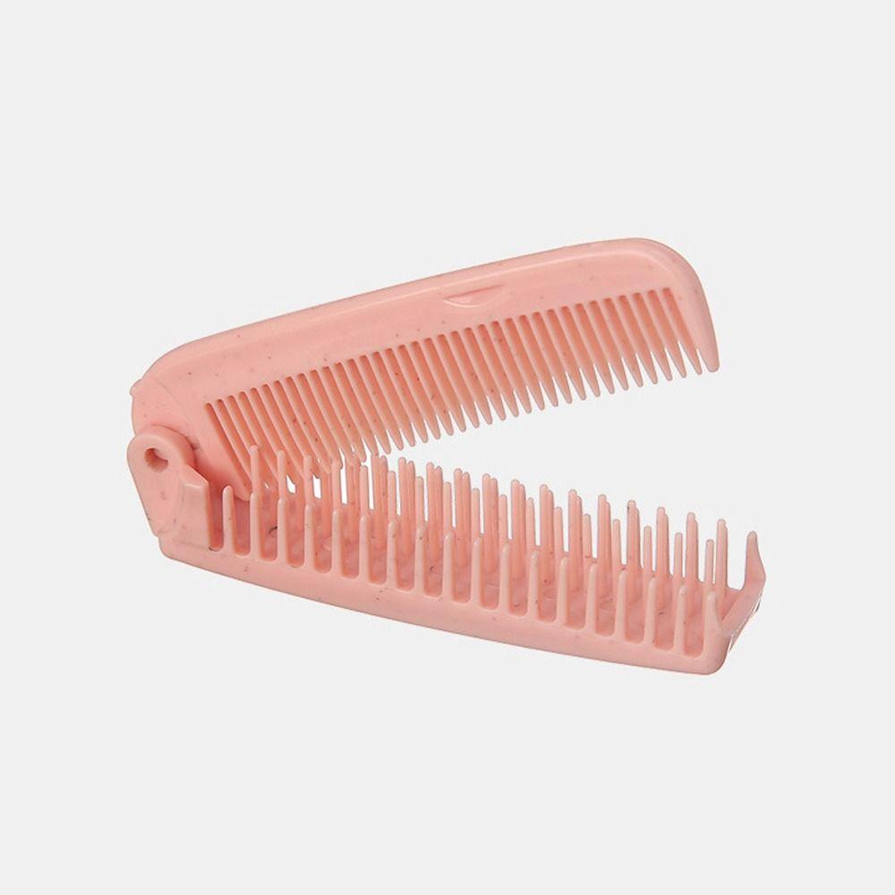 Pieptene Portabil de Călătorie Antistatic pentru Coafat și Masaj, Pieptene de Păr Pliabil, Femei și Copii