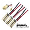 1pc High Quality 6V Copper Head Adjustable Lasers Dot Diode Module 4mm Laser Diodes 650nm5mw