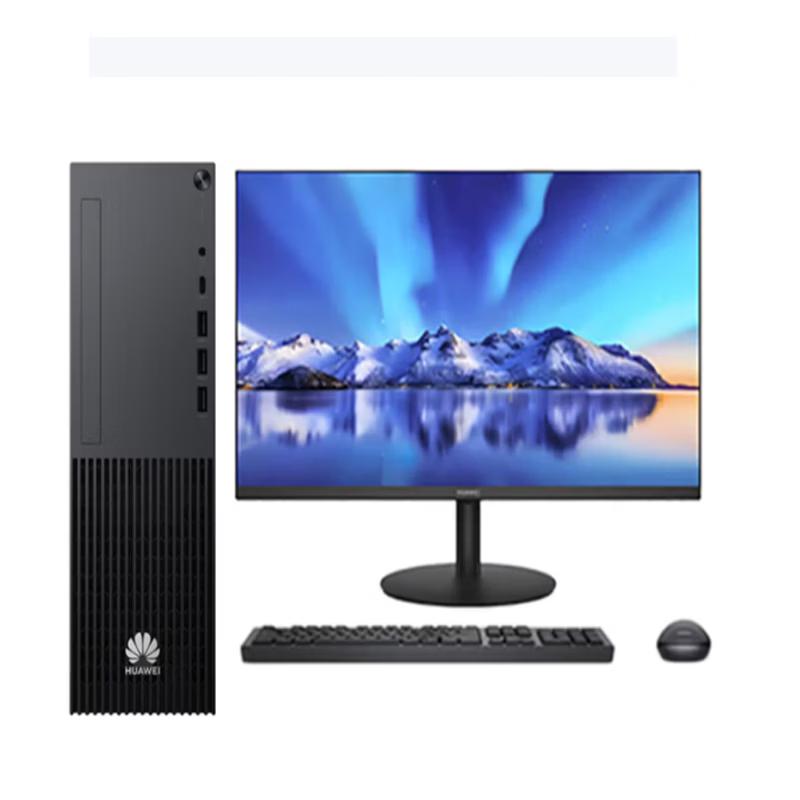 Huawei Qingyun W585y-A096 Desktop PC with 23.8-inch Monitor (CN version)