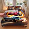 Cars Adventure Print 3Pcs Bedding Setduvet Cover With 2 Bedropillowcase Home Birthday Gift