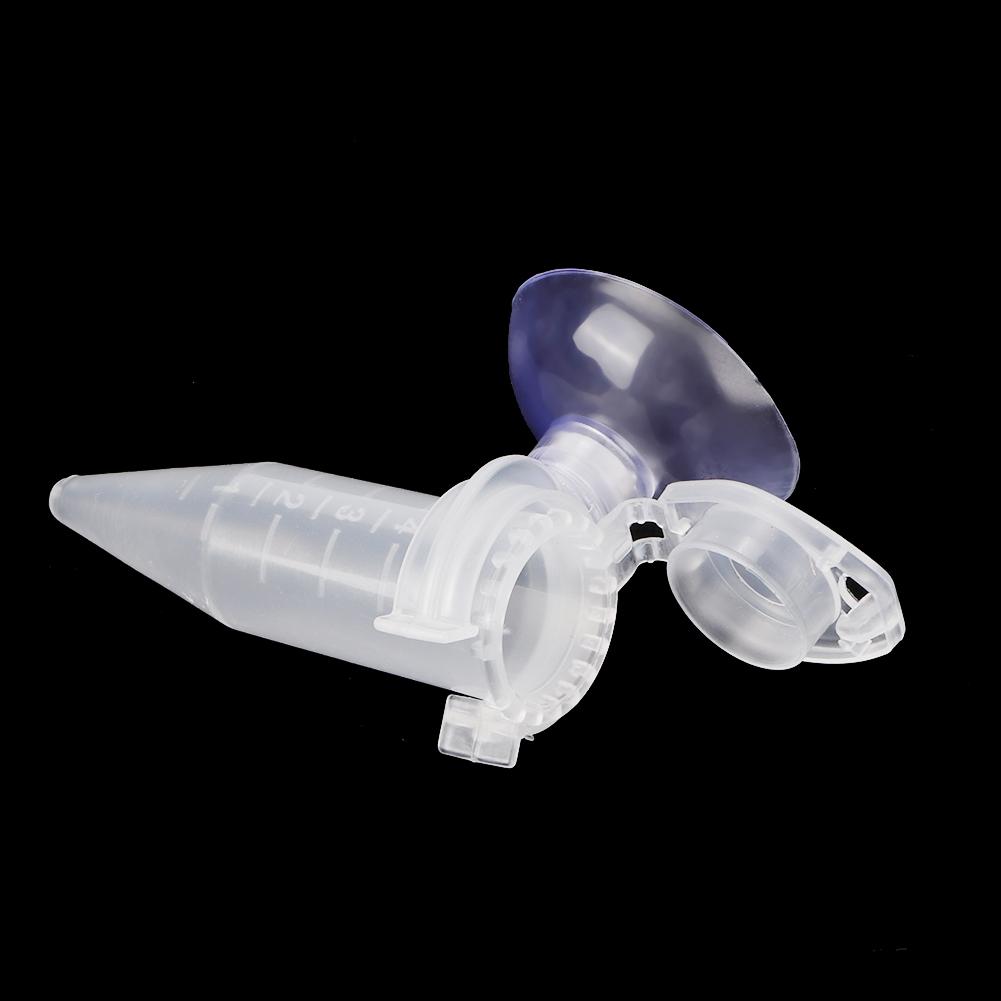 Durable Transparent Aquarium Shrimp Larvae Feeding Tube Fish Feeder for Freshwater Saltwater