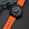 Cinturino in Silicone ad Alta Resistenza per Casio Serie PROTREK PRG-650Y/600 PRW-6600 GA-2000 Uomo Sportivo Impermeabile Cinturino Braccialetto 24mm