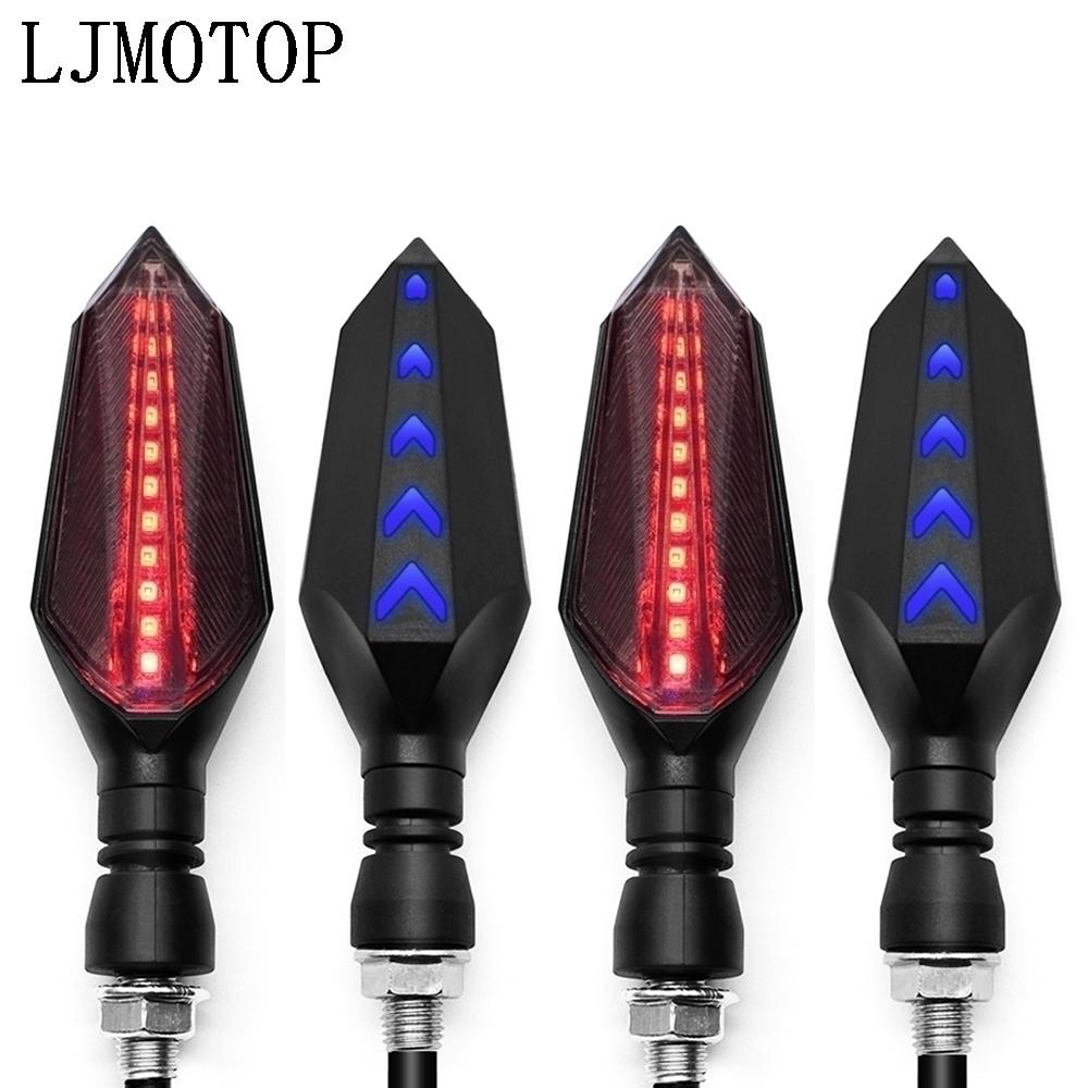 Universal Motorcycle Turn Signal LED Lights Indicators Signal Light For Honda CBR600RR CBR954RR CB1000R CBR1000RR CBR1100XX