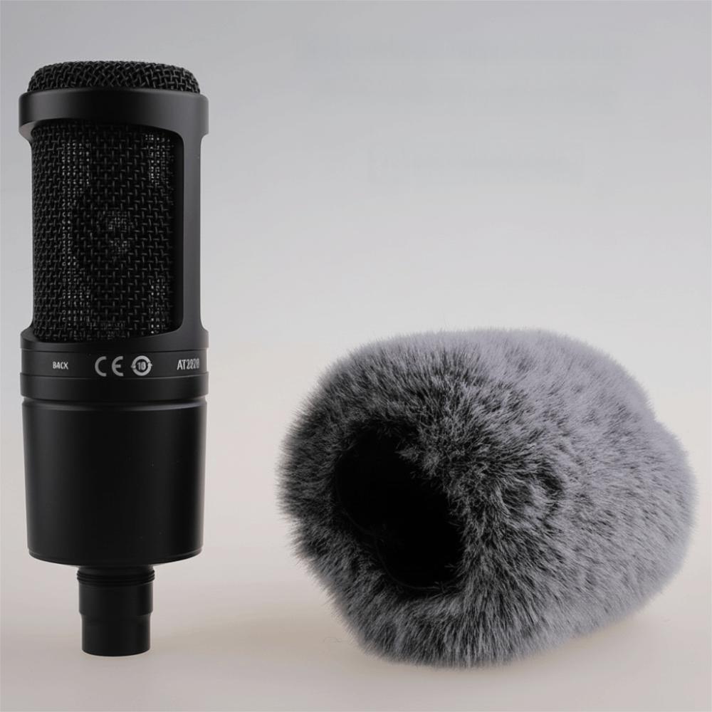 Noise Reduction Microphones Windshield Furry Cover Windcreen Cover Outdoor Recording
