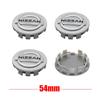 Für Nissan ArR44 Stück 54/60 mm Für Nissan X-trail Qashqai J10 J11 Note Juke Patrol Leaf Tiida Auto Radnabenkappen Felgenabdeckung Zubehör