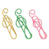 100Pcs Fancy Paperclips Music Note Style Anti Slip Metal Box Packed Cute Paper Clips for Notebook Sc