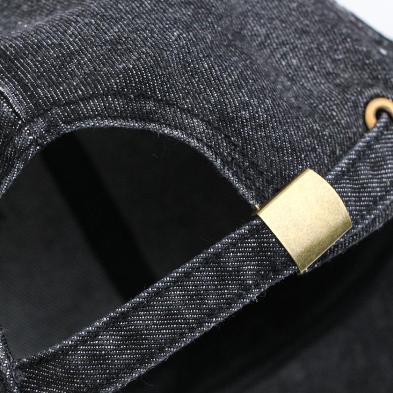 Modische Bestickte Denim Baseballkappe für Herren und Damen, Lässige Vielseitige Weiche Kappe