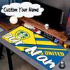 Custom Name Mouse pad Leeds United Crest Legacy Mouse pad, Gaming Mouse Pad, keyboard pad, Desk Decor for computer notebook Fan Birthday Gift