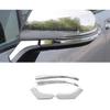 Rearview Mirror Covers Trim Door Side Moulding Trim 4PCS Fit for Toyota Tacoma 2016~2023 Exterior Accessories Decoration Chrome (No for Off Road