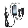 Digital Temperature Controller 1100W 110V for Greenhouses Mushroom Cultivation Home Brewing Heating with Accurate Digital Display