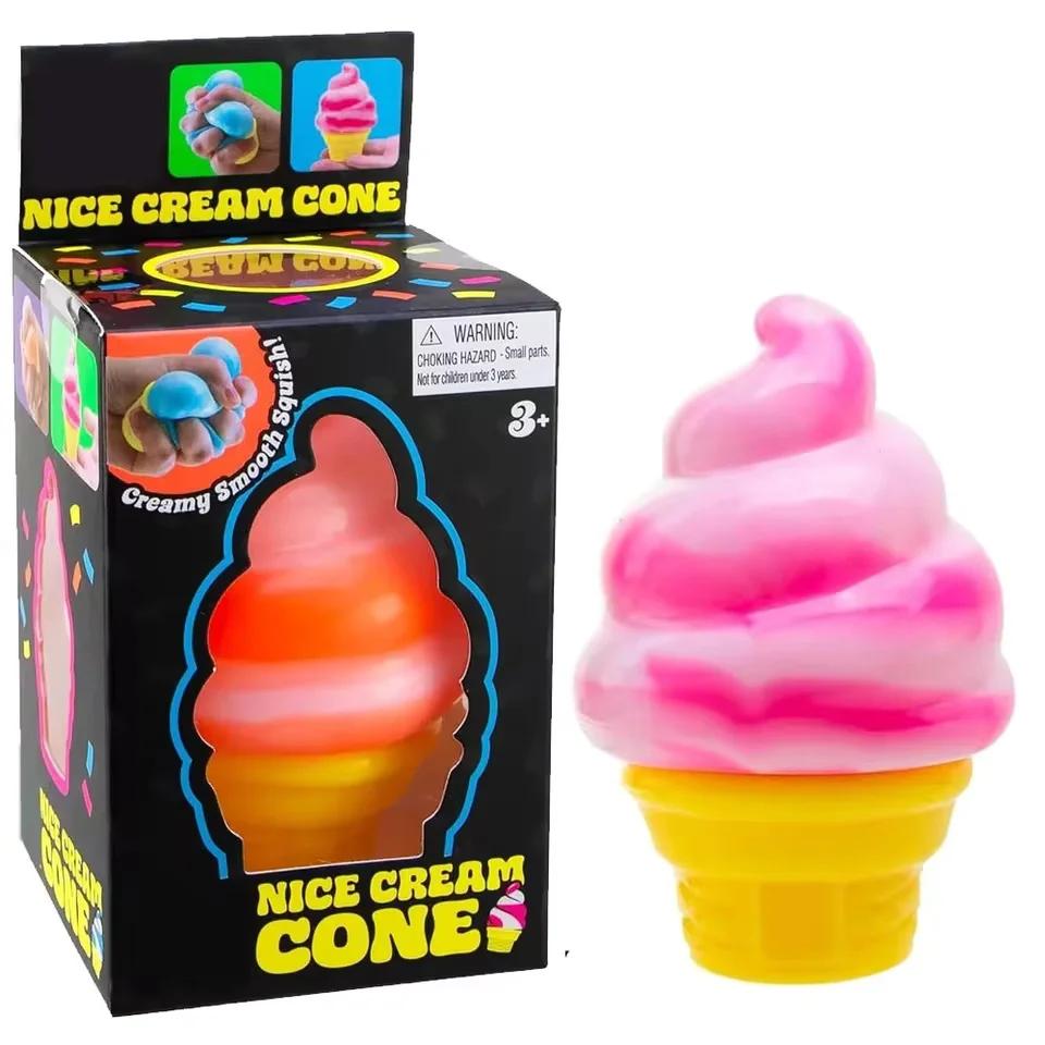 Schylling Needoh Nice Cube Sensoriale Nice-Sicle Sollievo dallo Stress Cubo Morbido Anti-Ansia Oggetto da Spremere Per la Concentrazione Popolazione ADHD
