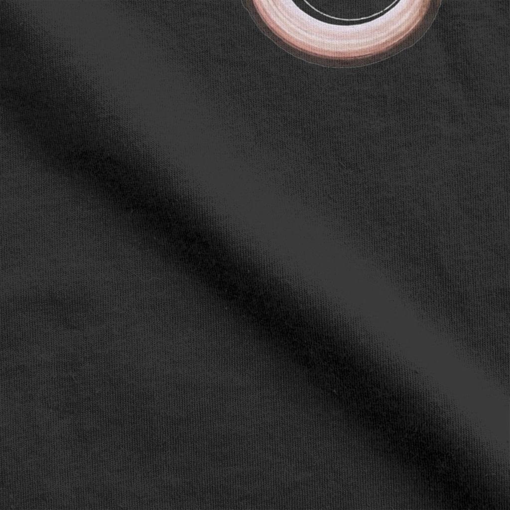 Herren Schwarzes Loch Interstellar Film T-Shirts 100% Baumwolle Kleidung Lustiges Kurzarm O-Ausschnitt T-Shirt 5XL T-Shirts