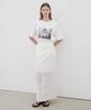 Leuba Crochet Lace Skirt - Off White