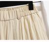 Autumn Gray Quick-Dry Wide-Leg Retro Sport Pants