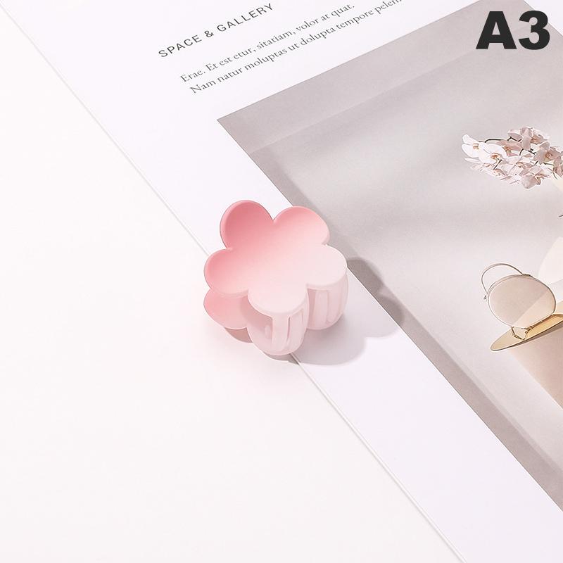 Cherry Blossom Hair Clip Frosted Grab Clip Fresh Versatile Shark Clip Pan Hair Grab Jewelry