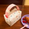 Little Bear Portable Storage Bag - Spring/Autumn, Large Capacity, 3D Handheld Makeup Wash Bag