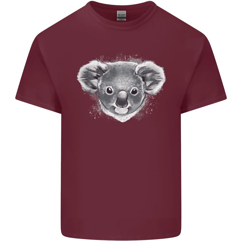 Koala Bear Head Unisexs Cotton TShirt Tee Top