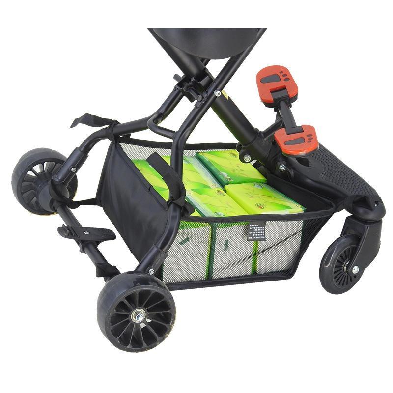 Baby Stroller Basket Storage Under Stroller Storage Bag Portable Pram Newborn Stroller Basket Useful Basket Stroller Accessories