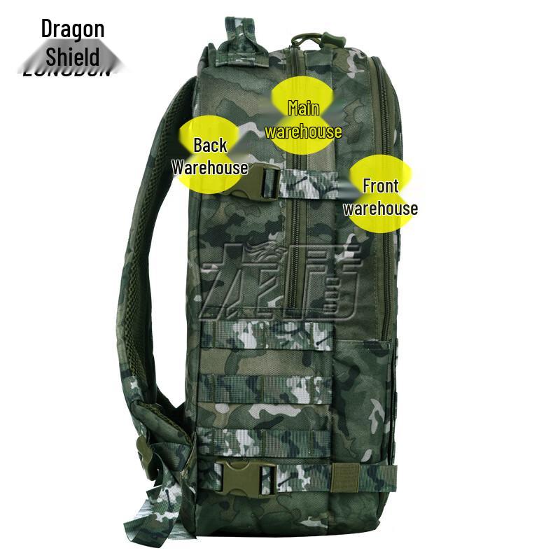 Dragon Shield Ink Cloud Camo Hiking Laptop Backpack
