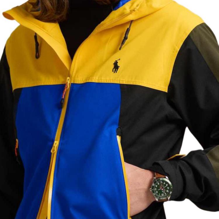 Polo Ralph Lauren SS25 Hooded Waterproof Long Sleeve Jacket Men Jacket Multiple-Colors MNPOOTW16021565-999