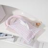 Modern Minimalist Grid Pattern Tissue Box With Automatic Dispenser For Office Desk Decor