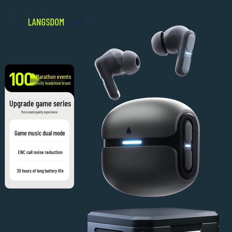 LANSYNE True Wireless Bluetooth Earbuds for Music & Gaming