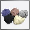 Newsboy brodată cu UV Cold CAP586 [Buzz Selection] Pălărie, Pălărie, Logo, Litere, Elegant, Protecție, Protecție, Bărbați, Femei, (Negru)