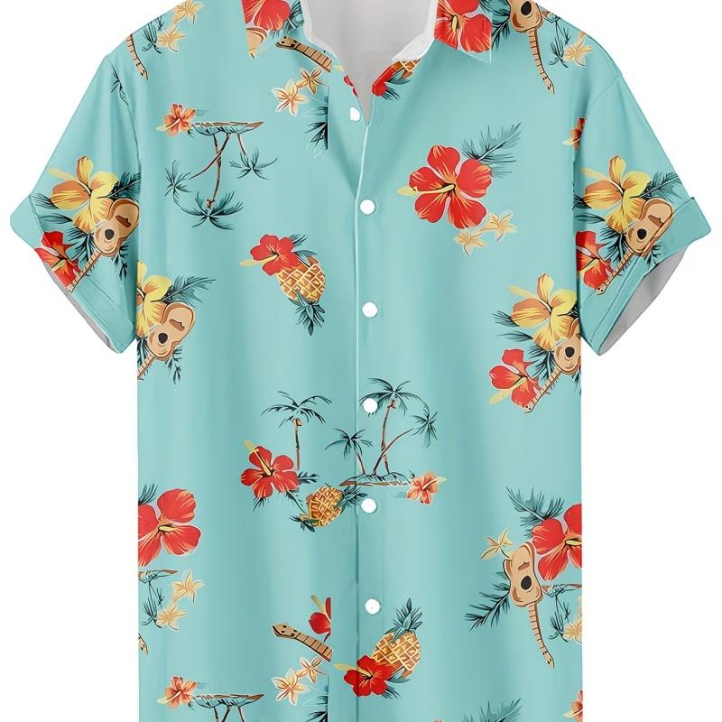 

Men s 3D Printed Quick-Dry Short Sleeve Summer Streetwear Fashion Shirt XXL