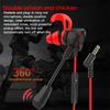 Portable Dynamic Noise Canceling In-Ear Wired Call Earphones Gaming Computer Earphone With Dual Mic