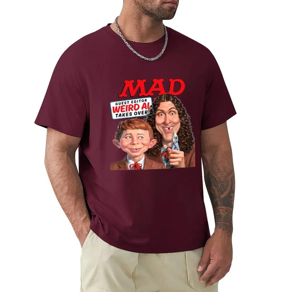 clothing harajuku MAD Guest Editor Weird Al Takes Over T-Shirt Blouse cute clothes edition cotton t shirts
