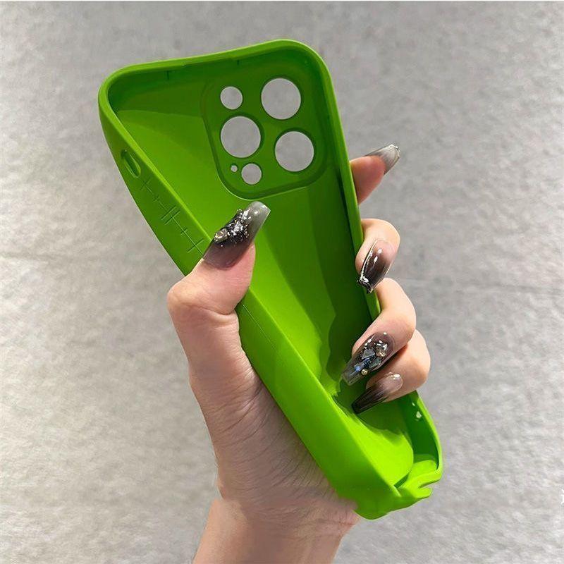 Candy Color Soft Shockproof Skin Feel Silicone Phone Case For Apple iPhone 16 15 14 13 12 11 Pro Max 7 8 Plus 16e Funda Cover
