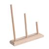 Schreibtisch-Haarband-Krawatten-Displayständer Holz-Accessoire Schmuck-Organizer