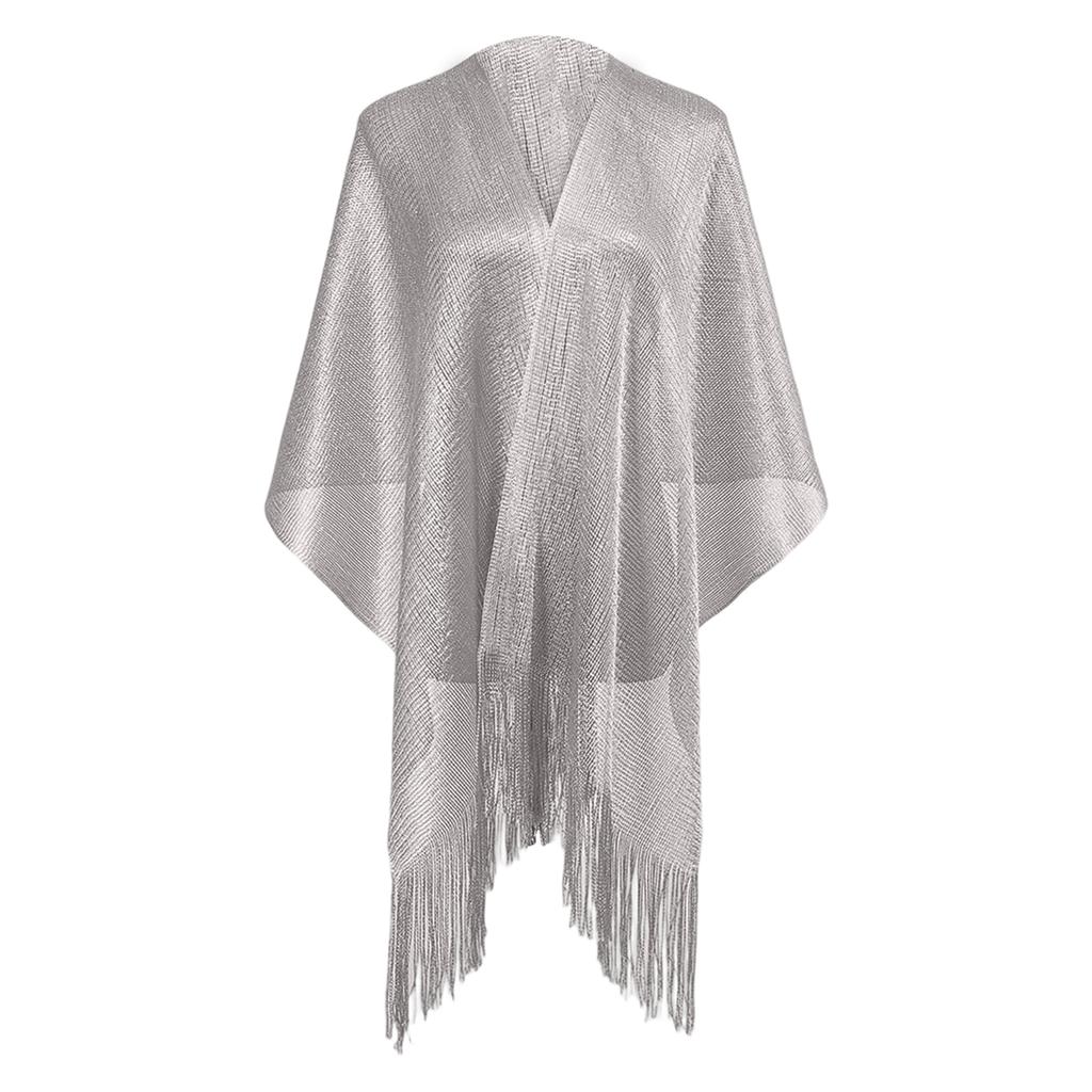 Damen Uni Vielseitiger Schal Drapierter Flacher Schal