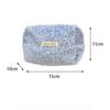 New autumn winter leopard print plush makeup bag Large Capacity Women Cosmetic Bag with Zipper Travel Clutch