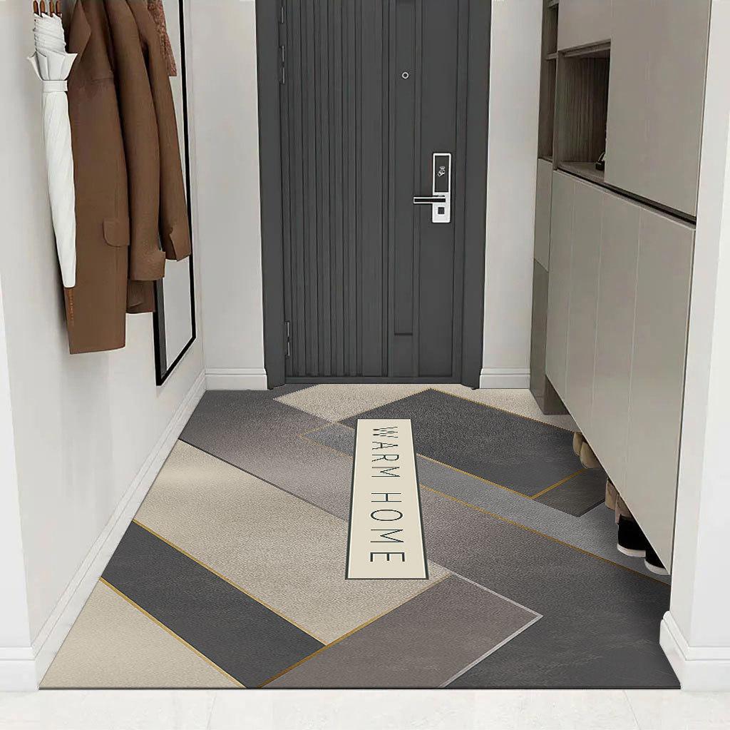 Verdickte Bodenmatte Badezimmerbodenmatte Badezimmerbodenmatte Eingangstürmatte Schlafzimmerteppichmatte