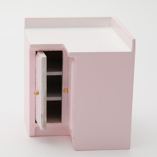 45669 Mini Doll House Kitchen Play Cabinets Cooking Table Sink Counter