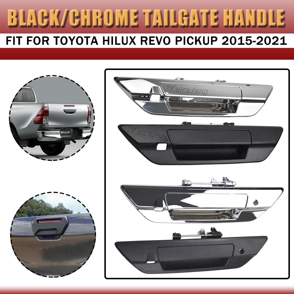 Exterior Tailgate Door Handle With Holes 69090-0K110 69090-0K120 For Toyota Hilux Revo Pickup 2015-2021 690900K110 690900K120