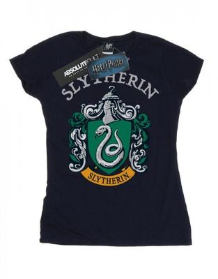 Womens/Ladies Slytherin Crest Cotton T-Shirt