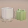 3D Christmas Gift Box Candle Silicone Mold Bowknot Gift Boxes for Car Aromatherapy Candle Gypsum Resin Mould DIY New Year Xmas Gifts