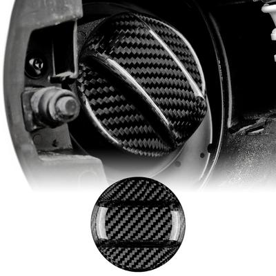 Hard Dry Carbon Fiber For Volkswagen Golf 7 MK7 GTI Golf 8 MK8 GTI Beetle Scirocco Passat CC Tiguan Fuel Tank Cap Trim Sticker