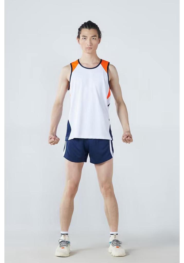 Summer Marathon Competition and Training Vest Set for Men and Women