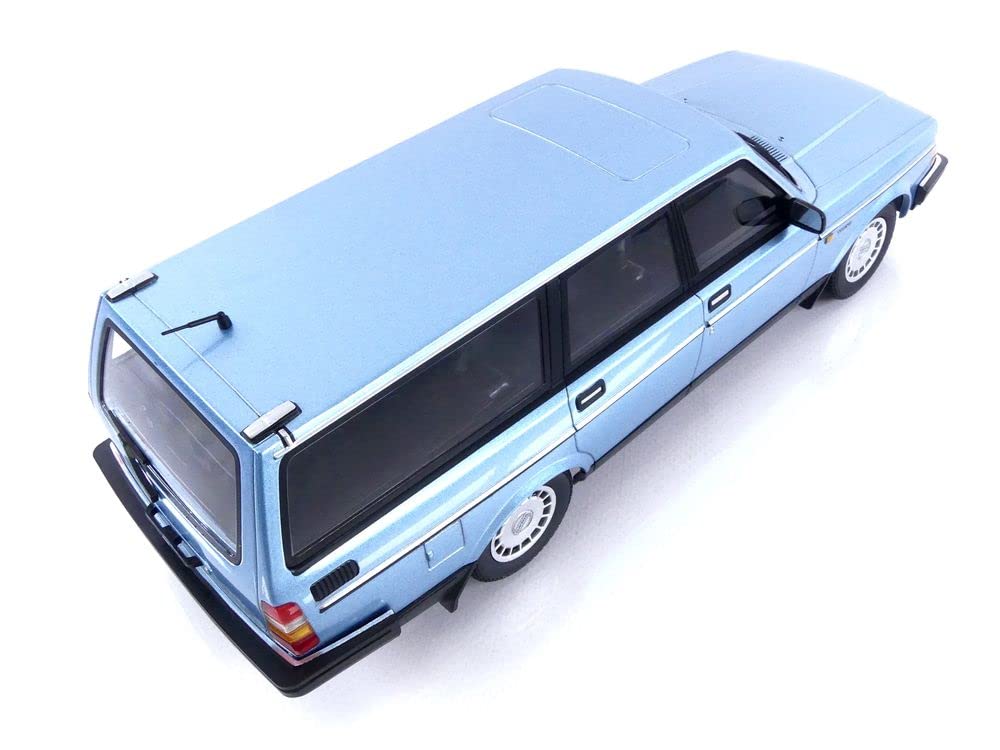 Minichamps Scale Volvo 240GL SW Station Blue 155171414 1/18 Wagon, 1986, Metallic,