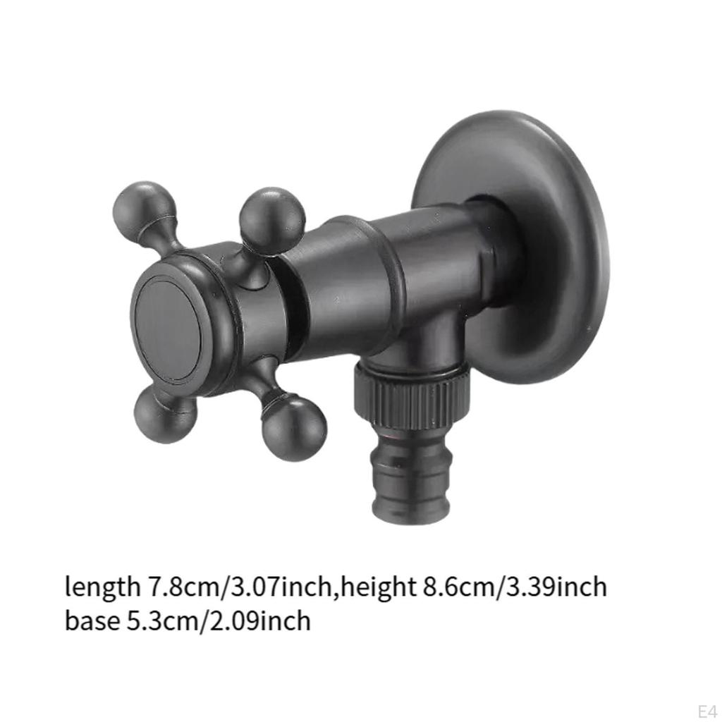 Angle Stop Valve for Bathroom Installation, Suitable Heaters