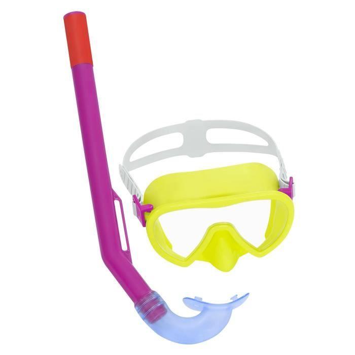 Masque De Plongée - Crusader - Essential - Tube Inclus - Couleur Aléatoire - +3 Ans