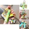 Fashionable Cartoon Keychain Stylish Couple Accessory Perfect Gift For All Occasions