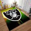 Raiders Logo Carpet Design suitable as a non-slip mat for the living room or bedroom sofa