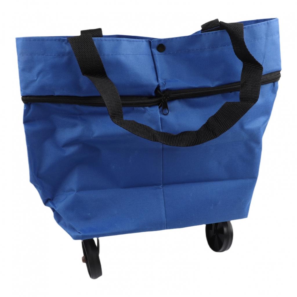Compact Design Foldable Shopping Trolley Portable Trolley Shopping Cart