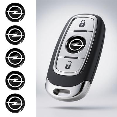 2/5/10 szt. Naklejka z emblematem na kluczyk do samochodu Dla insignia Astra H G J Antara vectra Vivaro corsa c d zafira b Stylizacja samochodu