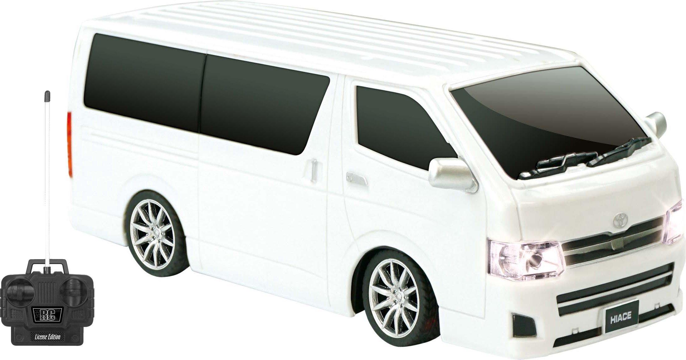 

Радиоуправляемый Toyota Hiace Полный функционал 27 МГц с белыми R/C фарами, белый